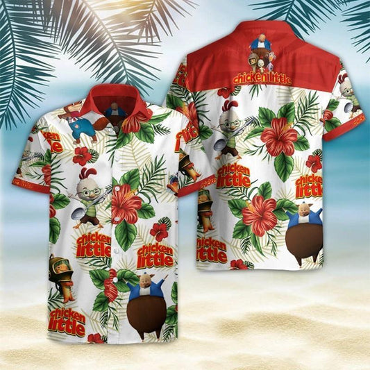 Chicken Little Hawaiian Shirt