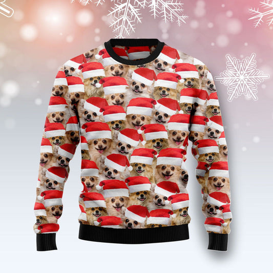 Chihuahua Ugly Christmas Sweater 