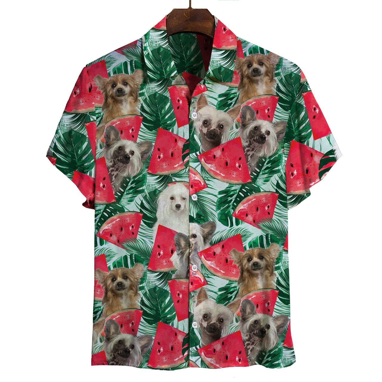 Chinese Crested - Hawaiian Shirt