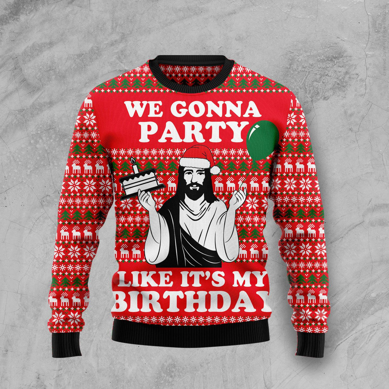 Christian Party Ugly Christmas Sweater 