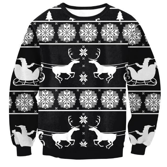 Deer Christmas Ugly Christmas Sweater 