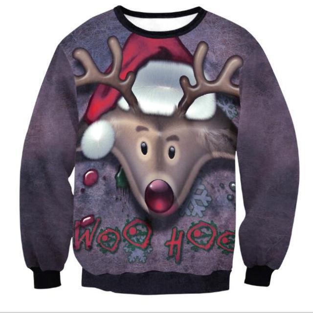 Reindeer Christmas Ugly Christmas Sweater 