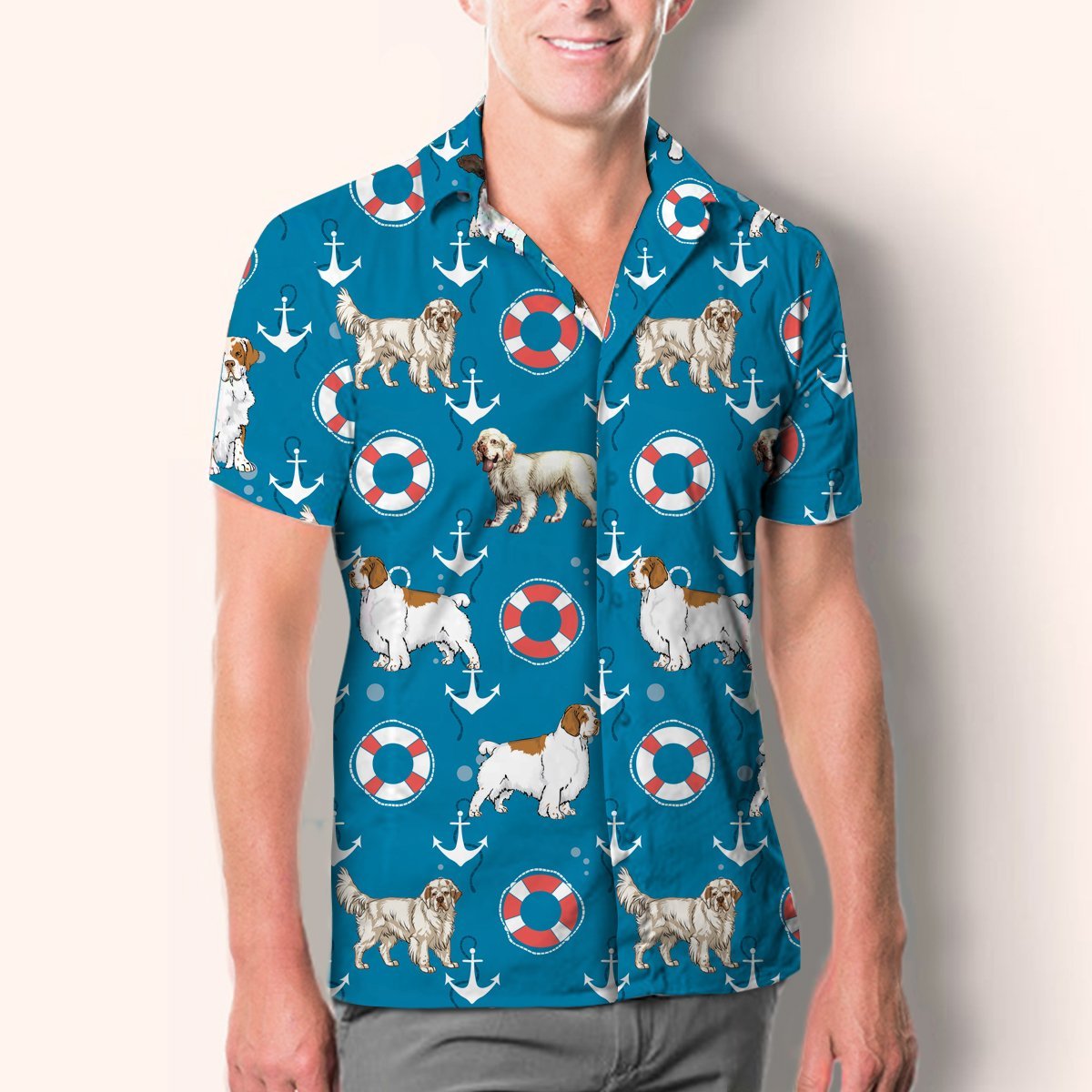 Clumber Spaniel - Hawaiian Shirt