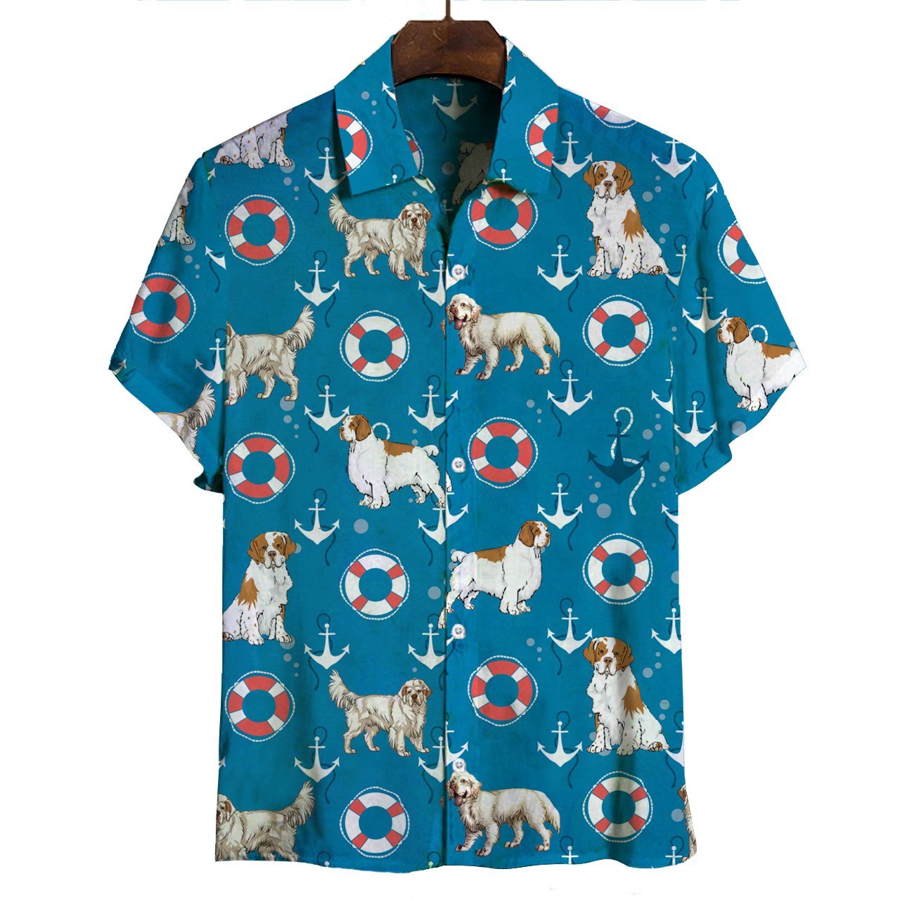 Clumber Spaniel - Hawaiian Shirt