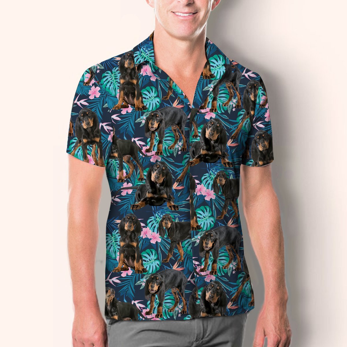 Coonhound - Hawaiian Shirt