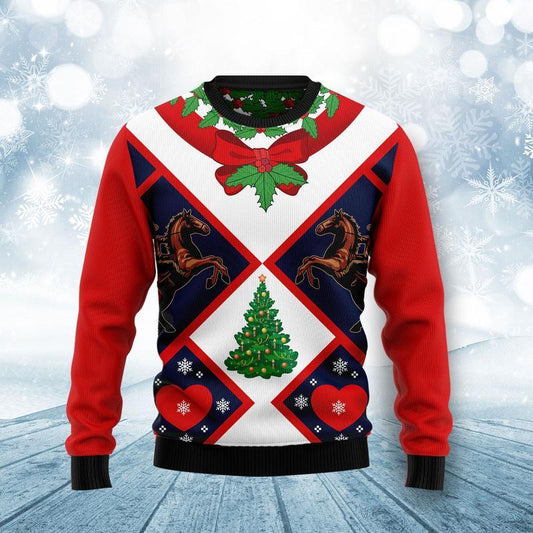 Cowboy Merry Christmas Ugly Christmas Sweater 