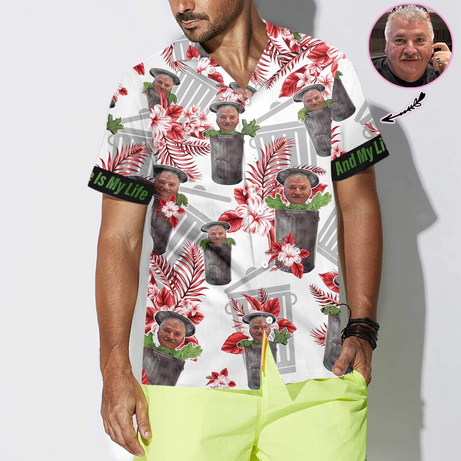 Customize Cartoon Hawaiian Shirt