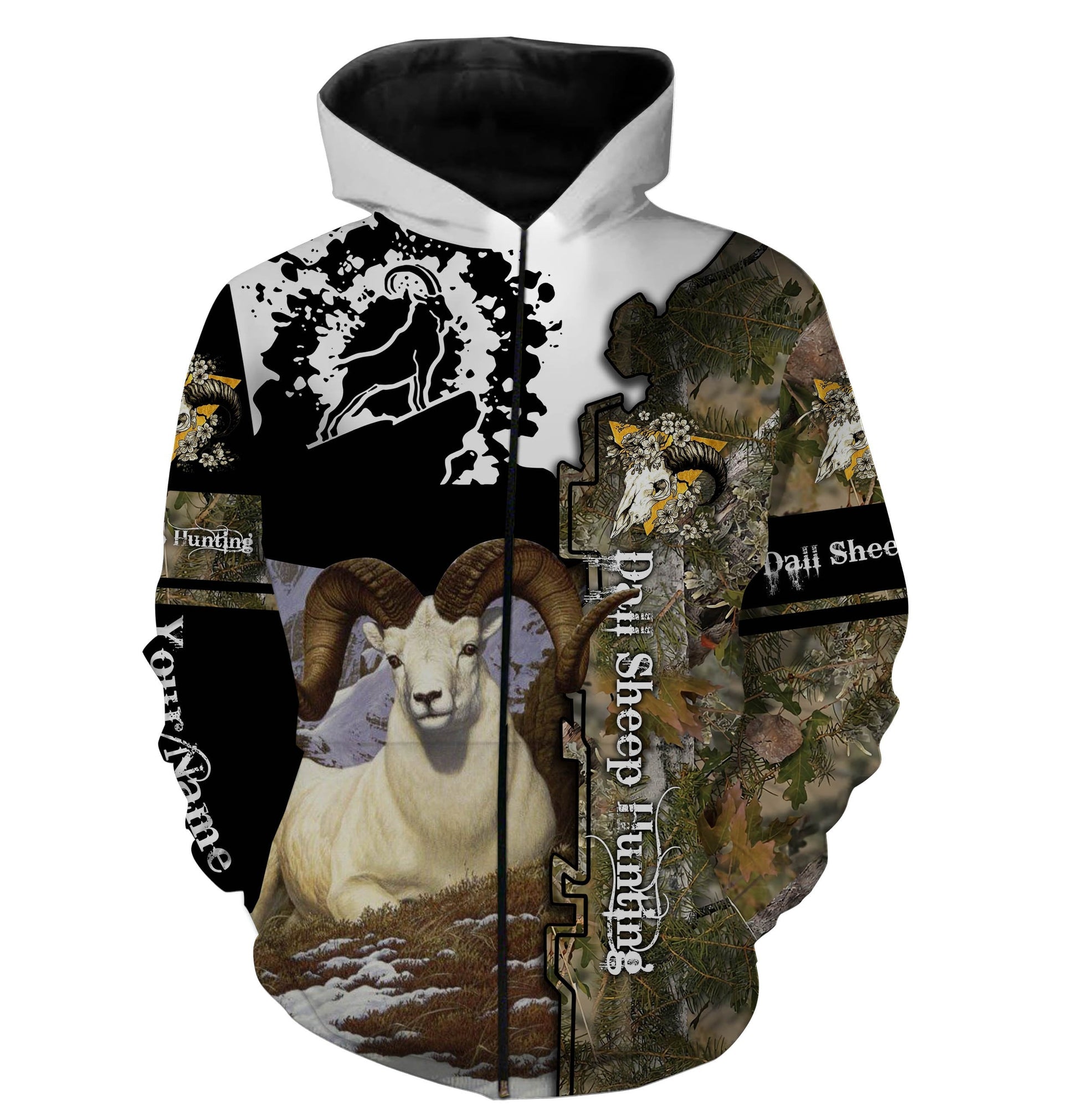 Dall Sheep hunting Custom Name 3D All over print Shirts