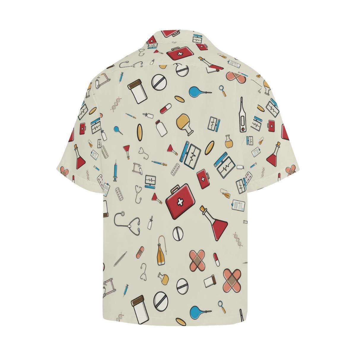 Nurse Pattern Print Design A Hawaiian Shirt