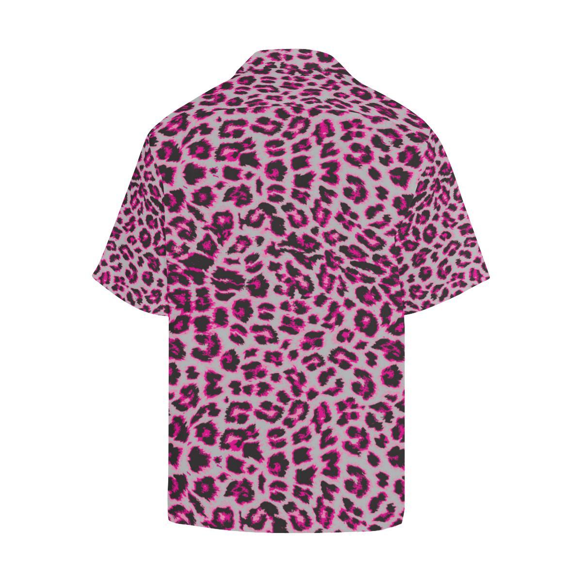 Leopard Pattern Print Design Hawaiian Shirt