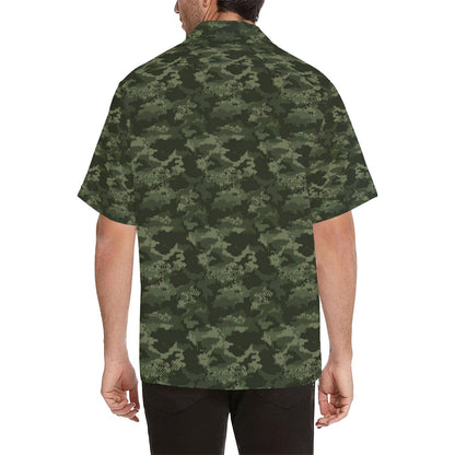 Army Camouflage Pattern Print Design Hawaiian Shirt