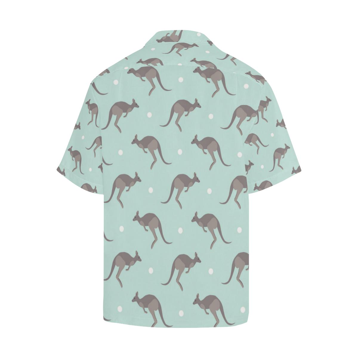 Kangaroos Pattern Print Design Hawaiian Shirt