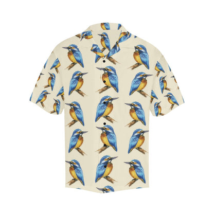Kingfisher Pattern Print Design Hawaiian Shirt