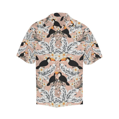 Toucan Theme Pattern Mens All Over Print Hawaiian Shirt