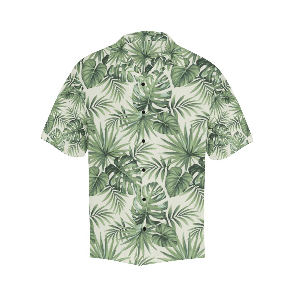 Palm Leaf Pattern Print Design A Hawaiian Shirt