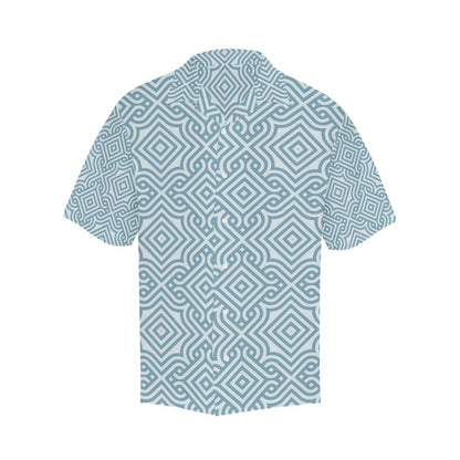 Arabic Pattern Mens All Over Print Hawaiian Shirt