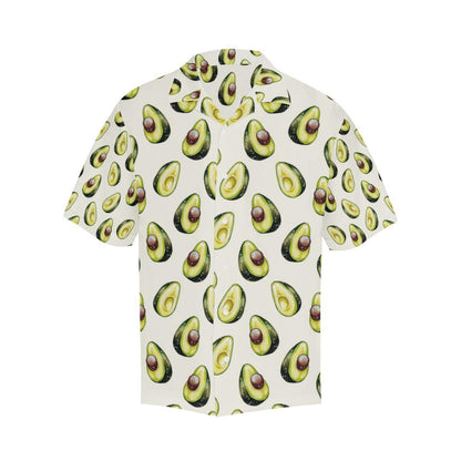 Avocado Pattern Print Design Hawaiian Shirt