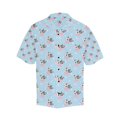 Cow Pattern Print Design Hawaiian Shirt