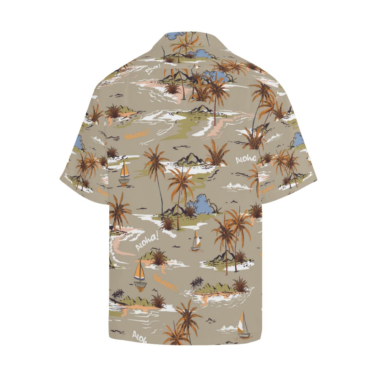 Pacific Island Pattern Print Design A Hawaiian Shirt