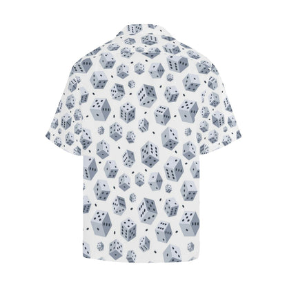 Dice Pattern Print Design 03 Mens All Over Hawaiian Shirt