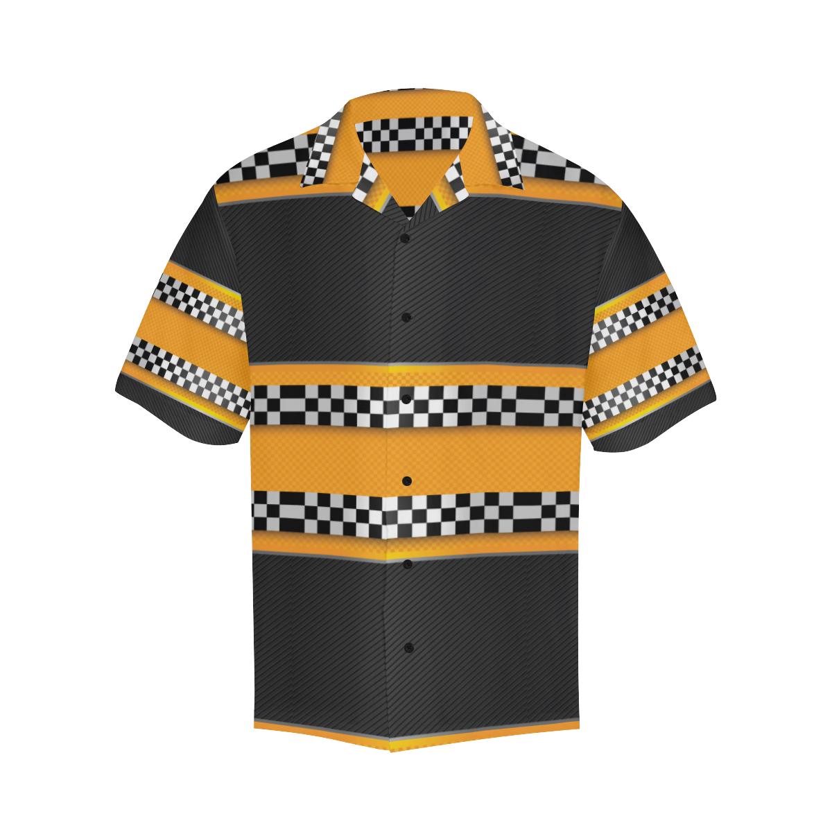 Checkered Pattern Print Design Hawaiian Shirt