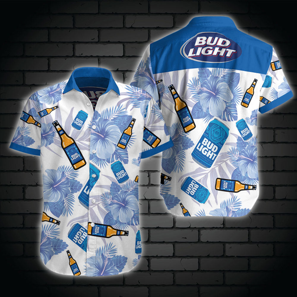 Bud Light Beer Hawaiian Shirt