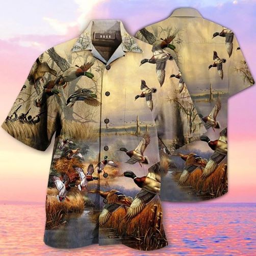 Duck Hunting Hawaiian Shirt | For Men & Women | Adult | HW2457
