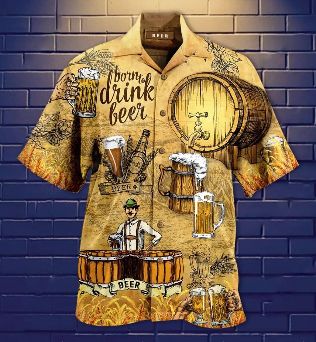 Beer Hawaiian Shirt
