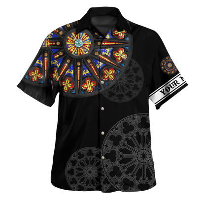 Am Style Christian Architecture 2D Print Unisex Fashion Hawaii Shirt - Full Size Hawaiian