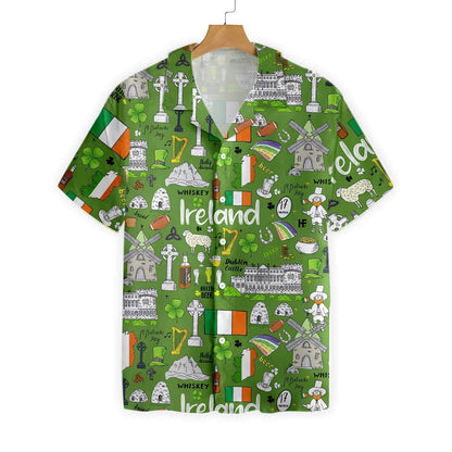 Irish Saint Patrick Day 3D All Over Printed Hawaii Shirt Hawaiian
