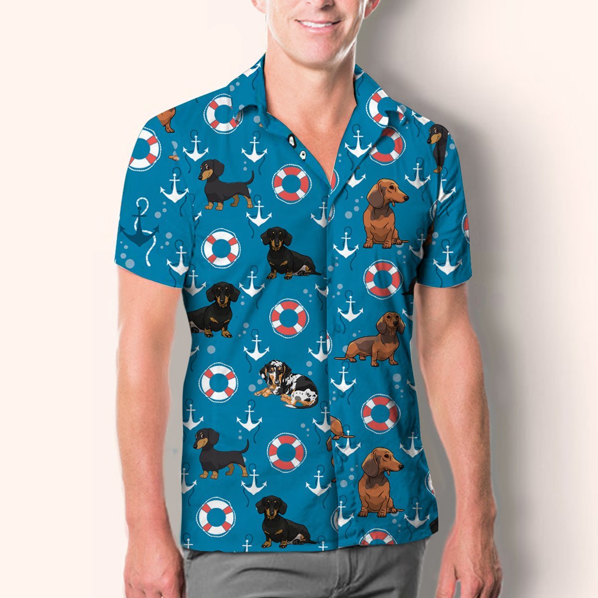 Dachshund - Hawaiian Shirt