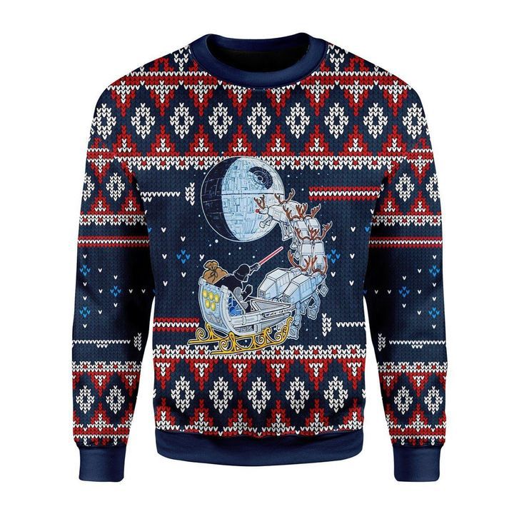 Darth Santa Ugly Christmas Sweater 