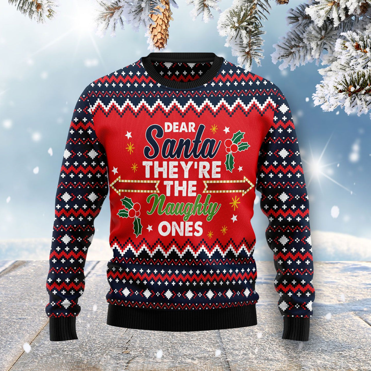 Dear Santa Ugly Christmas Sweater 