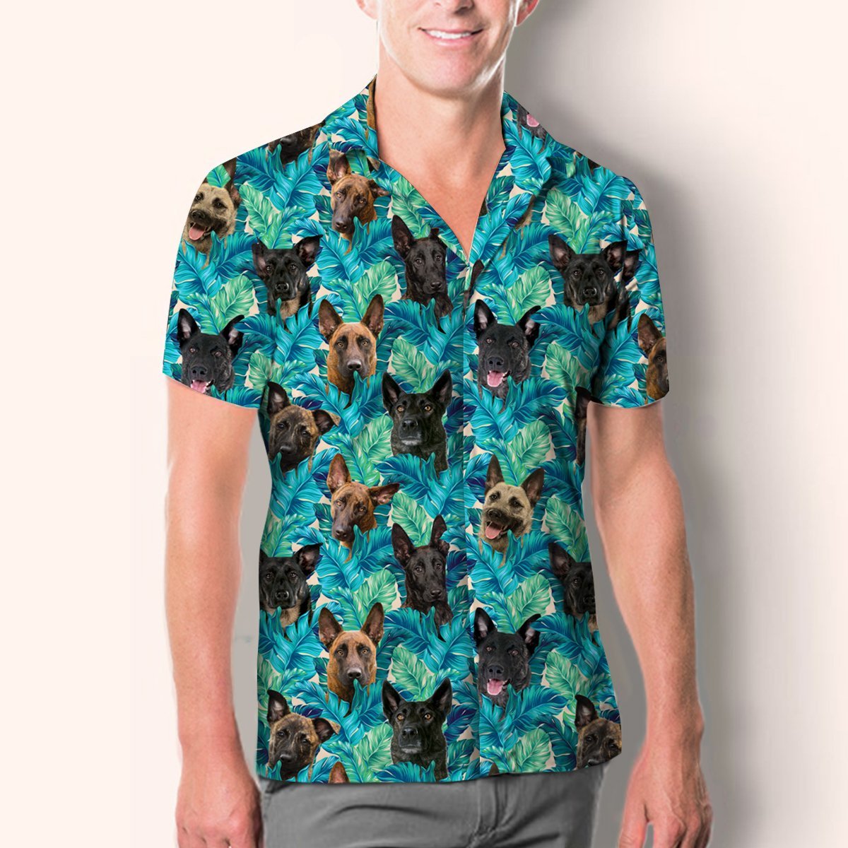 Dutch Shepherd - Hawaiian Shirt
