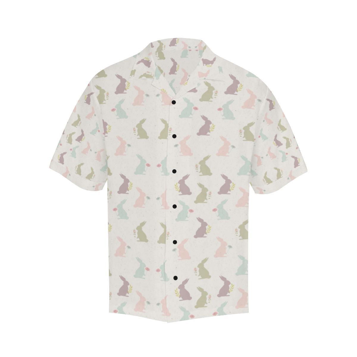 Bunny Pattern Print Design Hawaiian Shirt