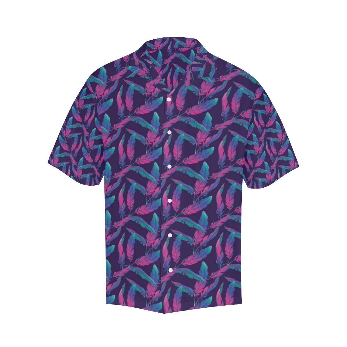 Banana Leaf Pattern Print Design Hawaiian Shirt