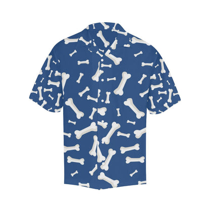 Dog Bone Pattern Print Design Hawaiian Shirt
