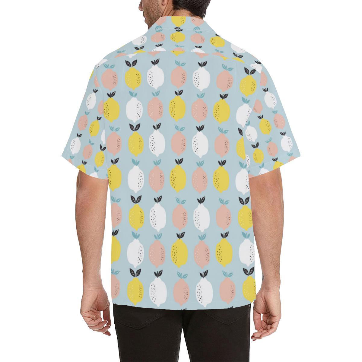 Citrus Pattern Print Design Hawaiian Shirt