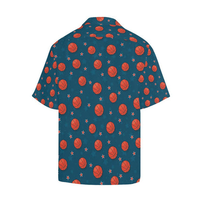 Basketball Pattern Print Design Hawaiian Shirt