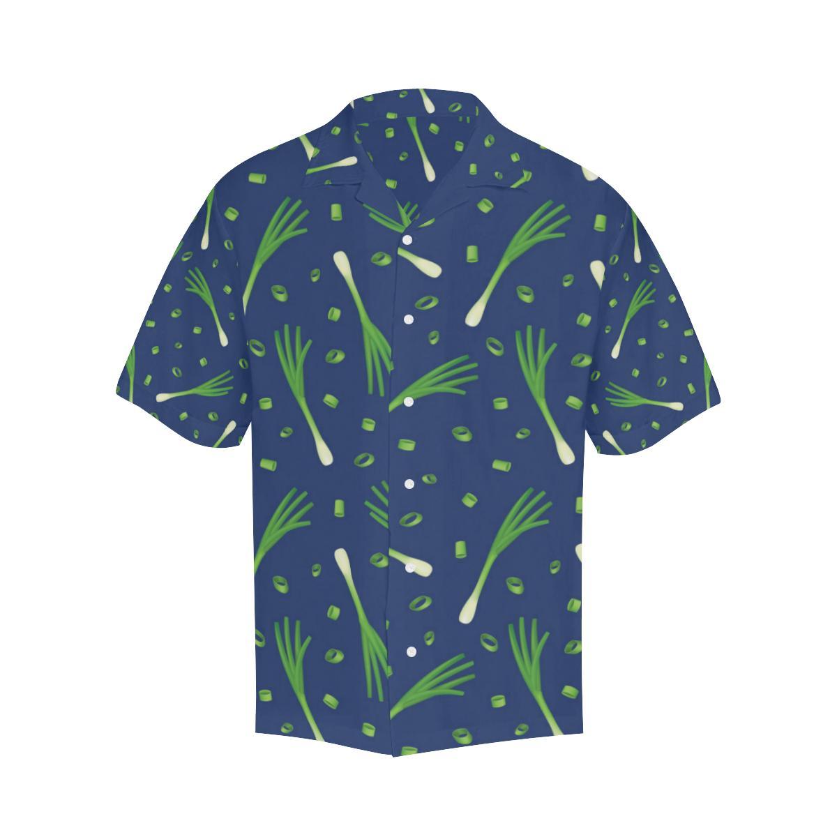 Leek Pattern Print Design Hawaiian Shirt
