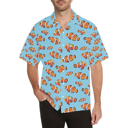 Clownfish Pattern Print Design Hawaiian Shirt