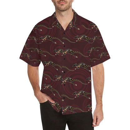 Kangaroos Pattern Print Design Hawaiian Shirt