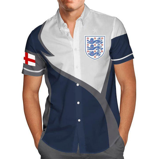 England Football Hawaiian Shirt | For Men & Women | Adult | HW8725