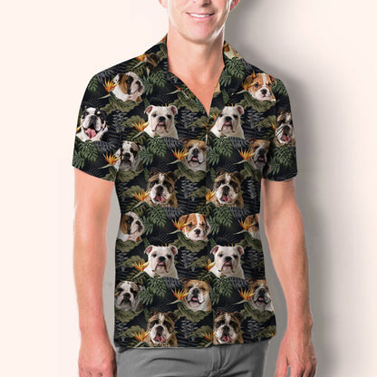 English Bulldog - Hawaiian Shirt