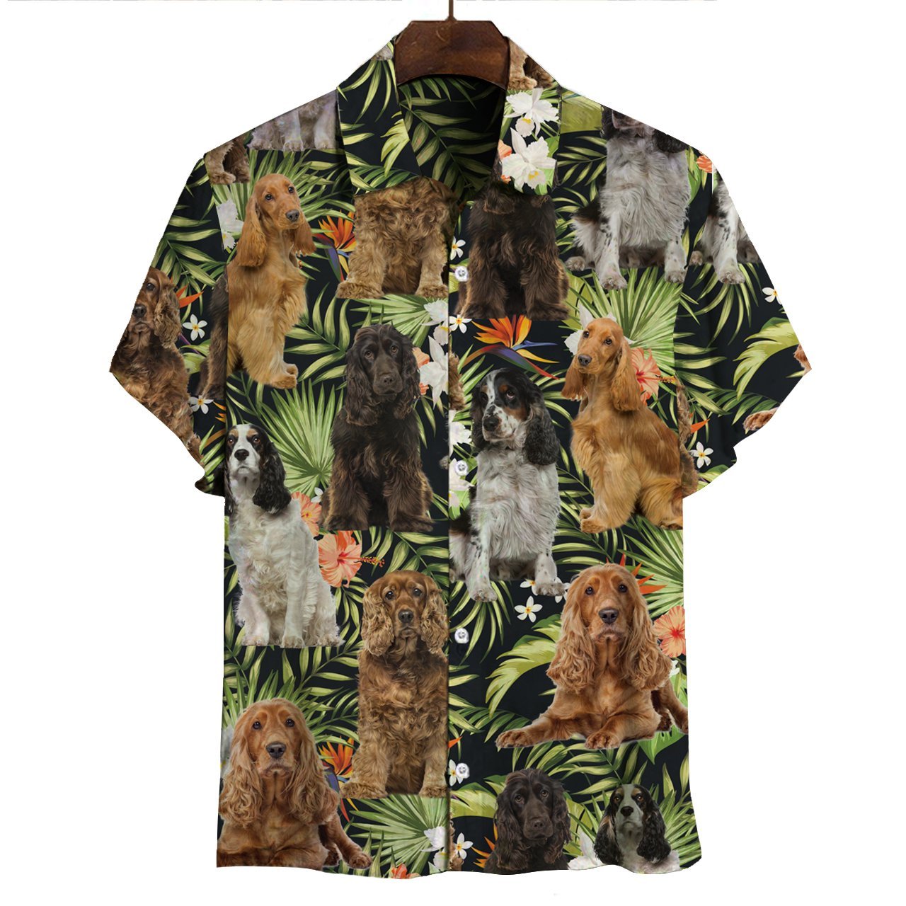 English Cocker Spaniel - Hawaiian Shirt