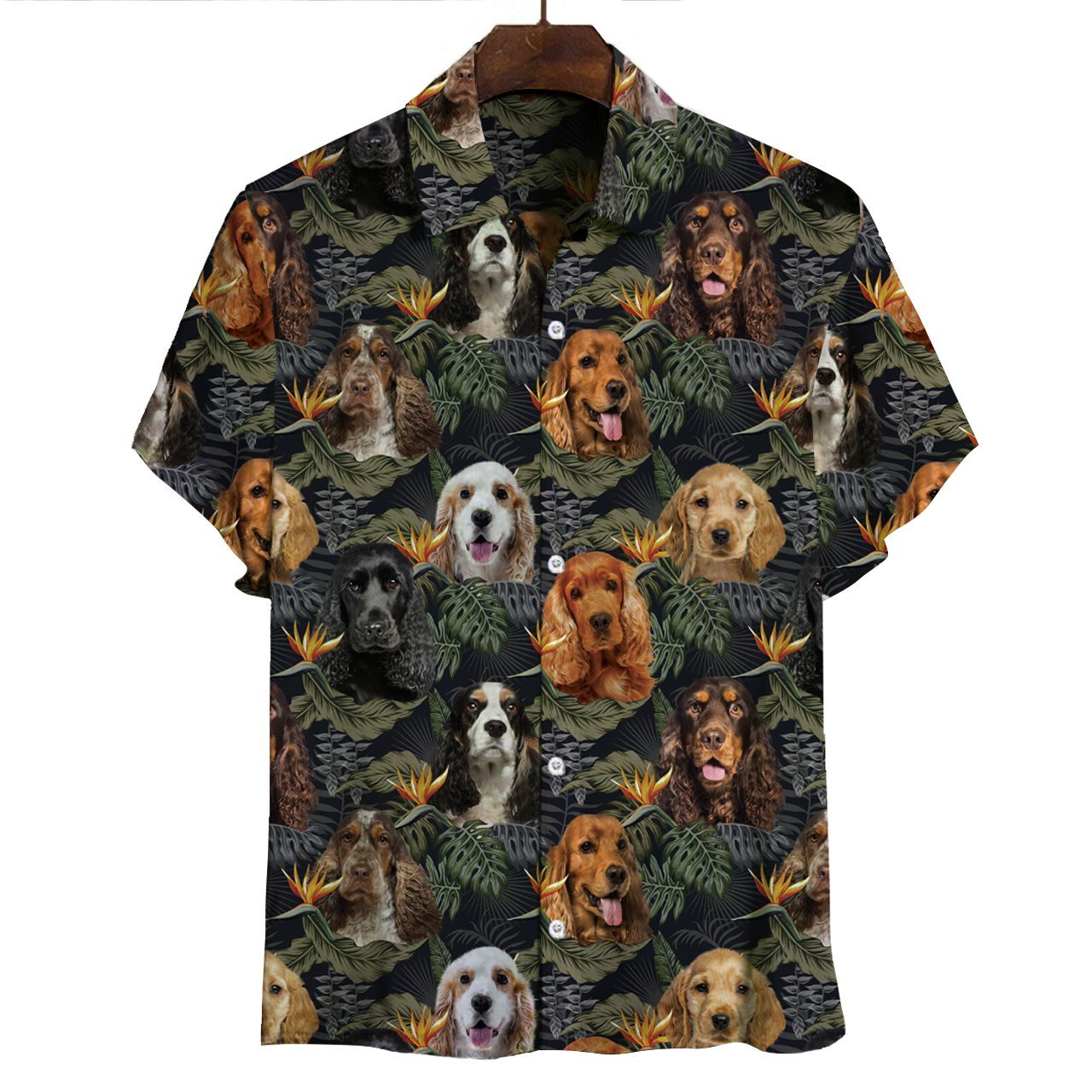 English Cocker Spaniel - Hawaiian Shirt