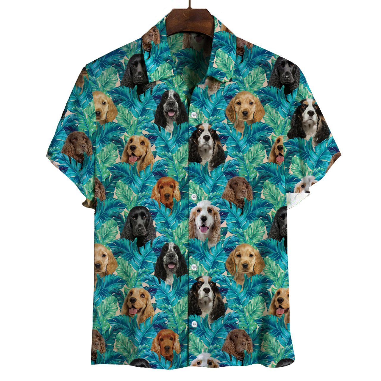 English Cocker Spaniel - Hawaiian Shirt