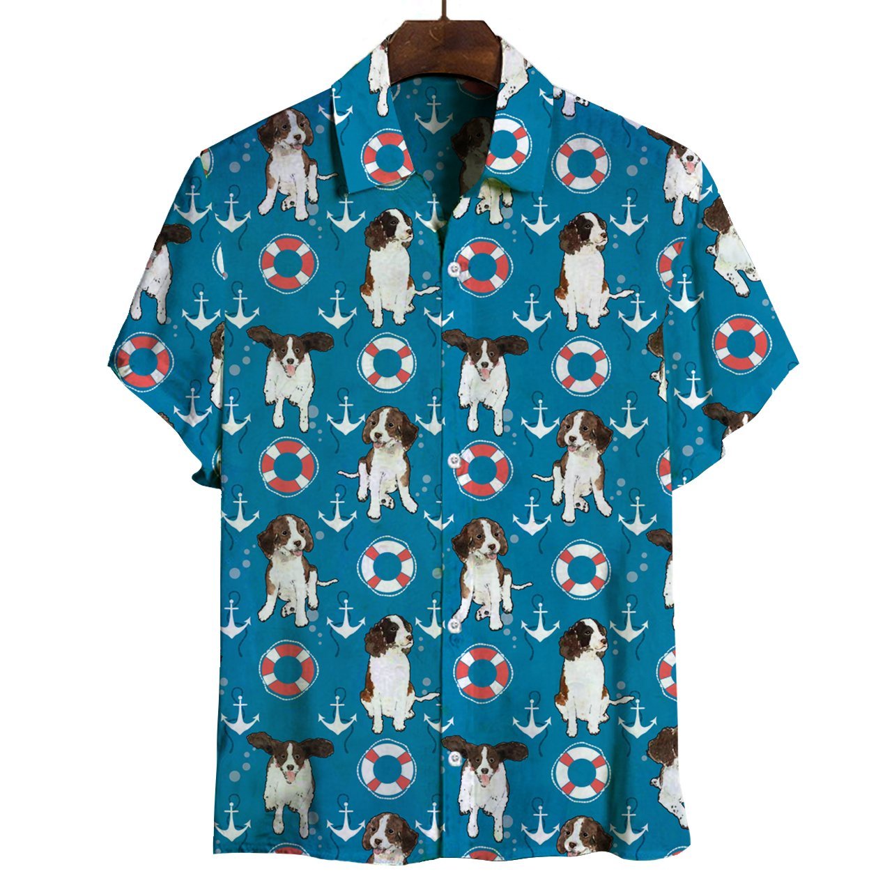 English Springer Spaniel - Hawaiian Shirt
