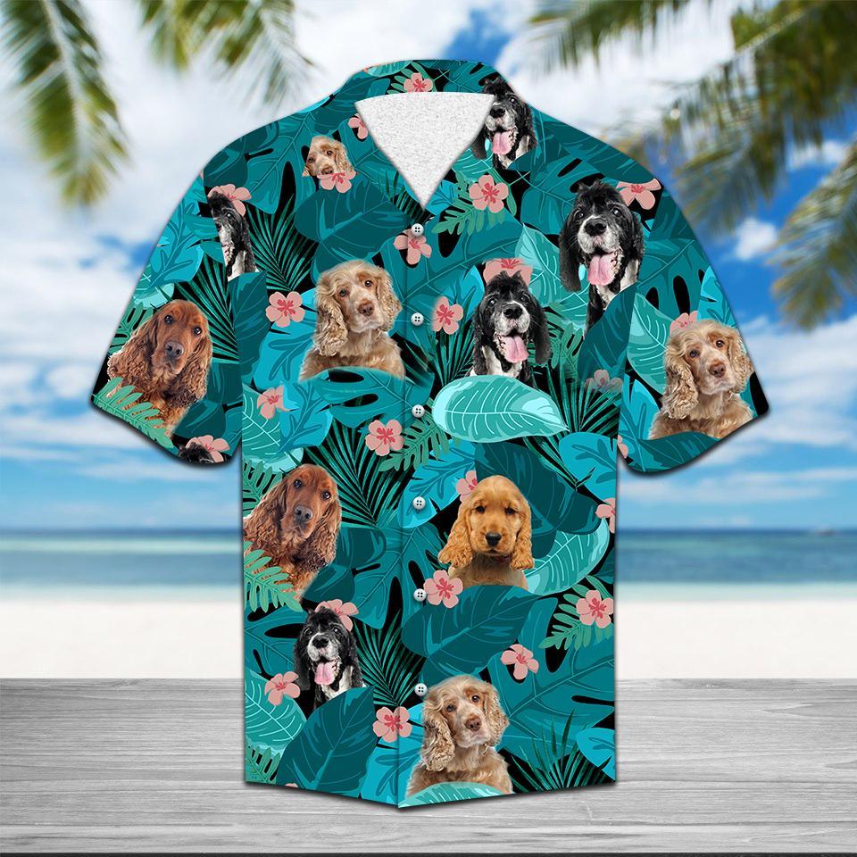 Tropical English Cocker Spaniel Hawaii Shirt Ht306 Hawaiian