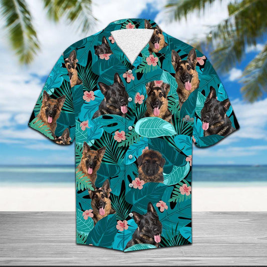 Tropical German Shepherd Hawaii Shirt Ht312 Hawaiian